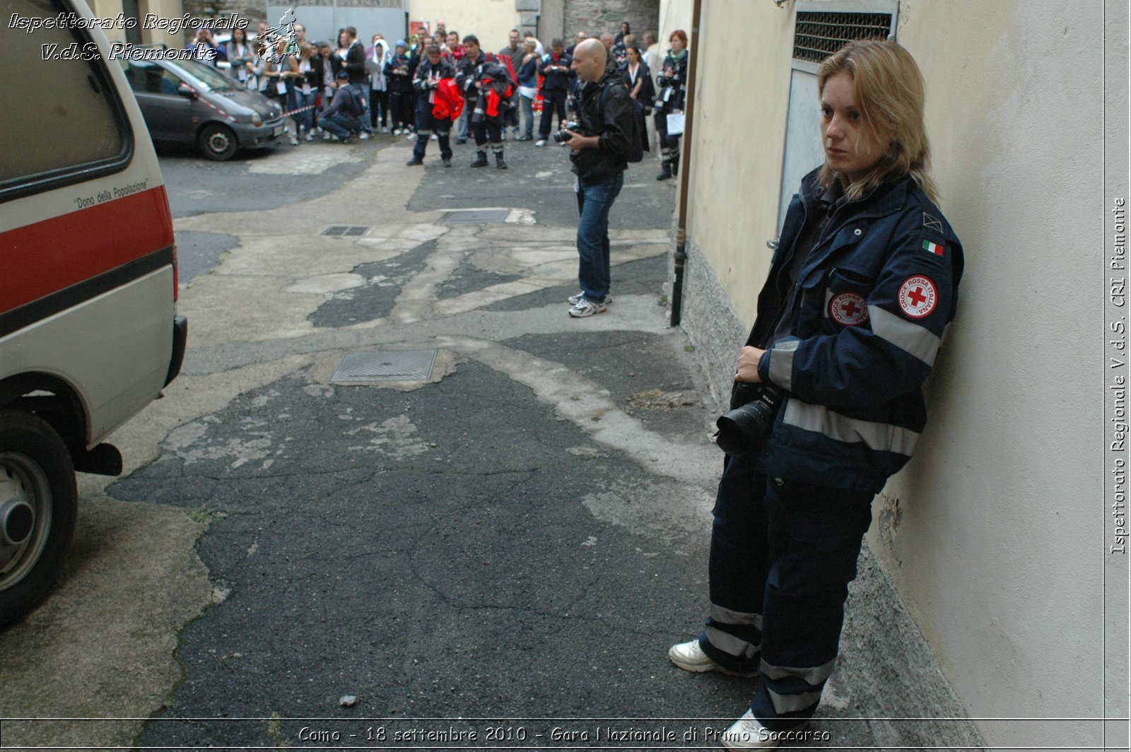 Como - 18 settembre 2010 - Gara Nazionale di Primo Soccorso -  Croce Rossa Italiana - Ispettorato Regionale Volontari del Soccorso Piemonte