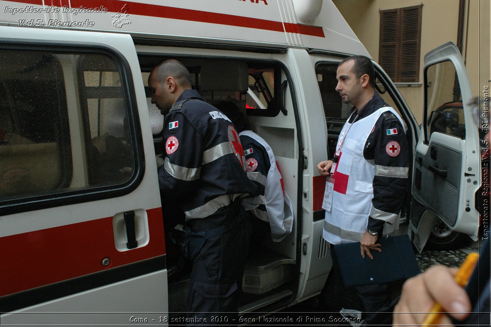 Como - 18 settembre 2010 - Gara Nazionale di Primo Soccorso -  Croce Rossa Italiana - Ispettorato Regionale Volontari del Soccorso Piemonte