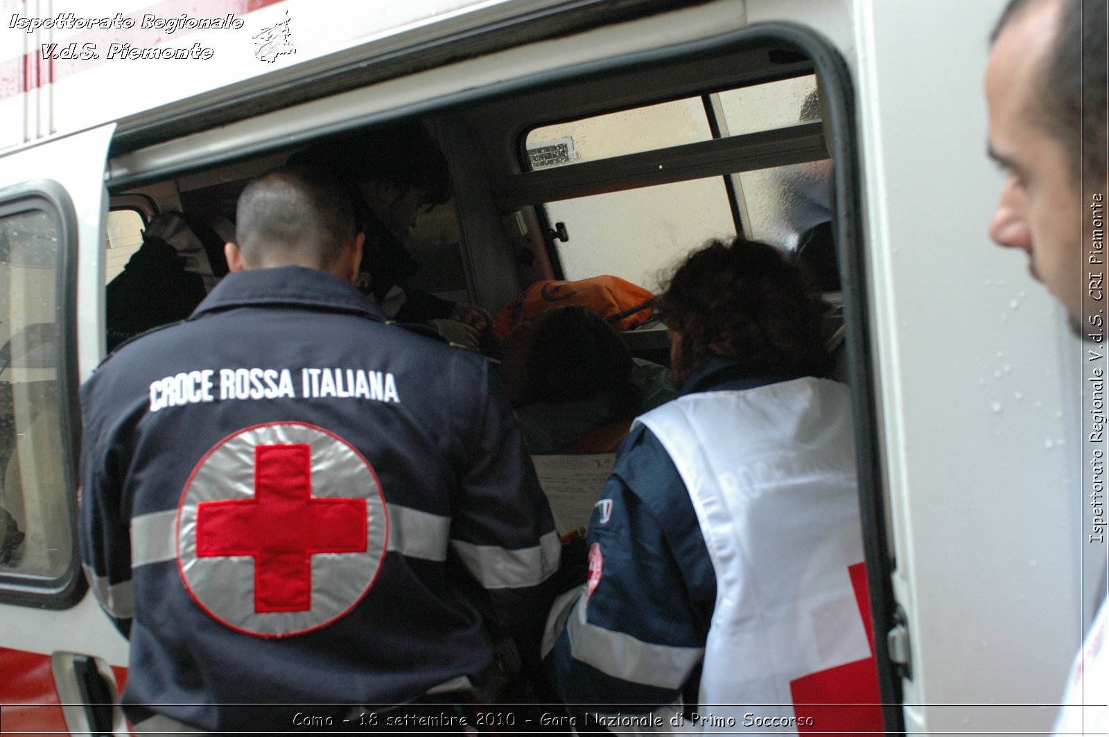 Como - 18 settembre 2010 - Gara Nazionale di Primo Soccorso -  Croce Rossa Italiana - Ispettorato Regionale Volontari del Soccorso Piemonte