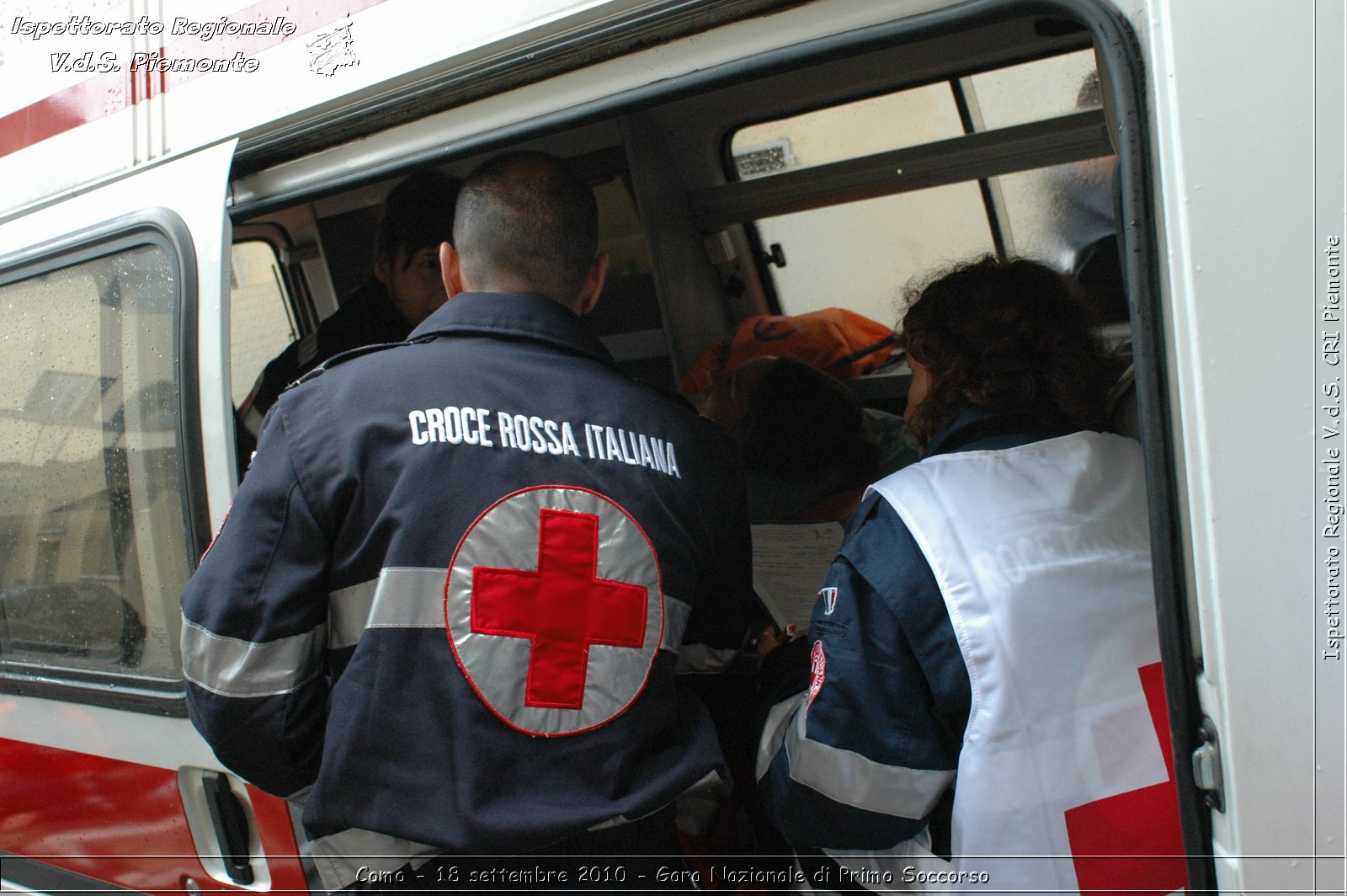 Como - 18 settembre 2010 - Gara Nazionale di Primo Soccorso -  Croce Rossa Italiana - Ispettorato Regionale Volontari del Soccorso Piemonte