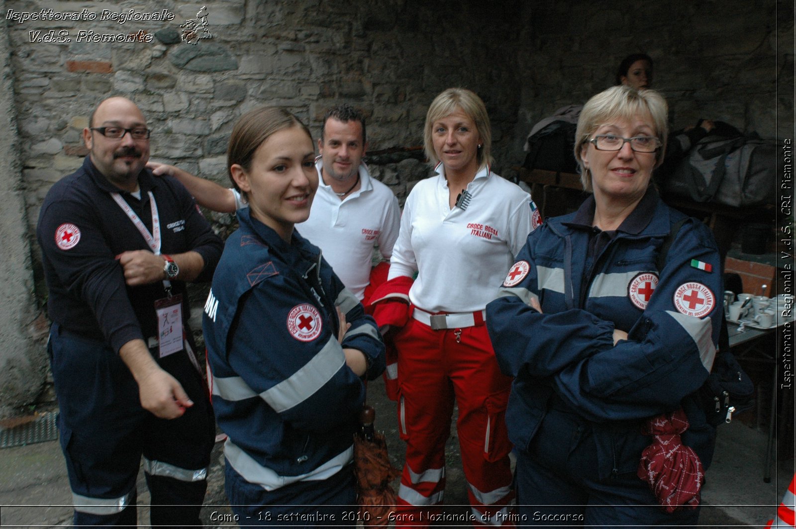 Como - 18 settembre 2010 - Gara Nazionale di Primo Soccorso -  Croce Rossa Italiana - Ispettorato Regionale Volontari del Soccorso Piemonte