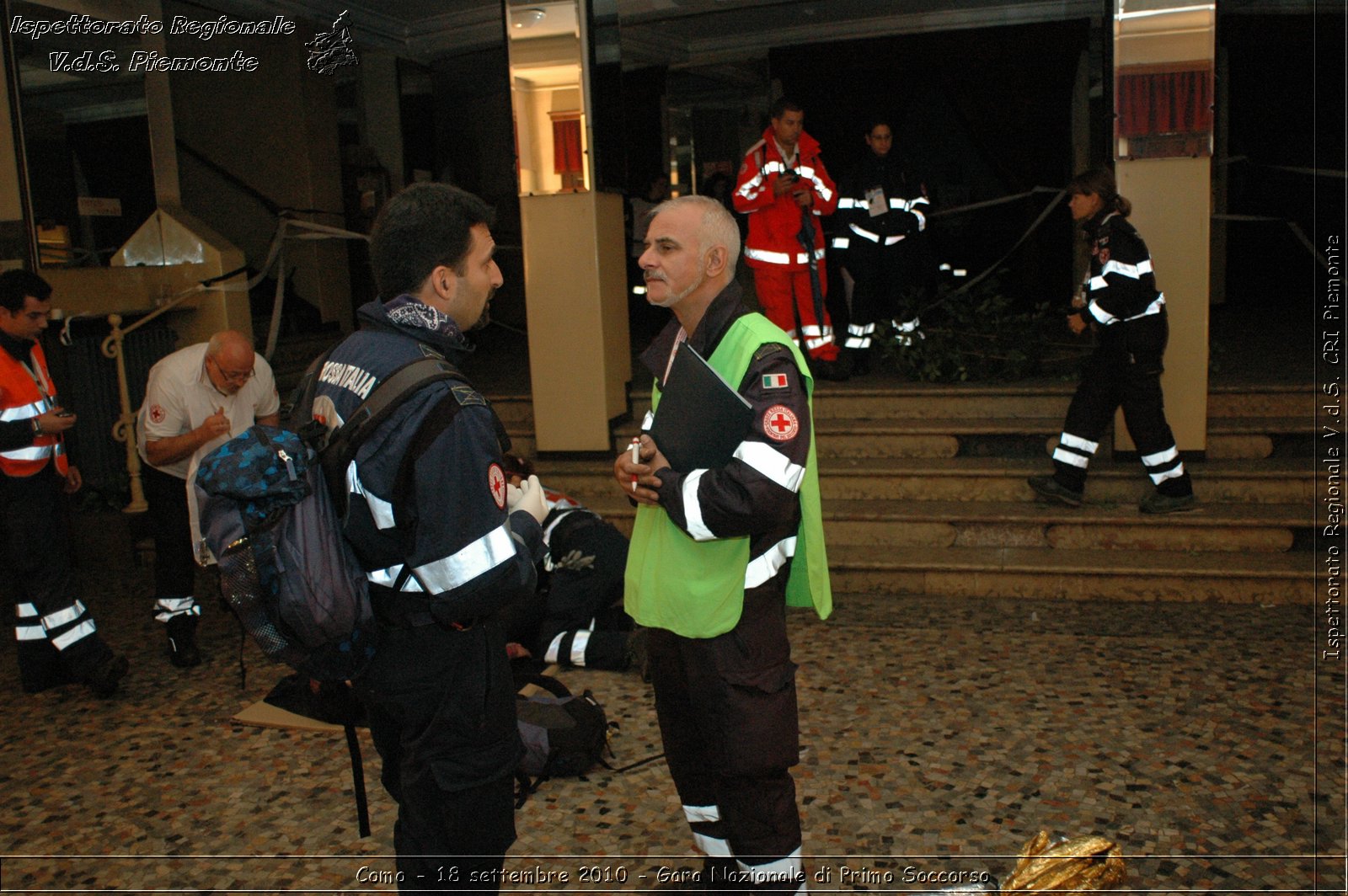 Como - 18 settembre 2010 - Gara Nazionale di Primo Soccorso -  Croce Rossa Italiana - Ispettorato Regionale Volontari del Soccorso Piemonte