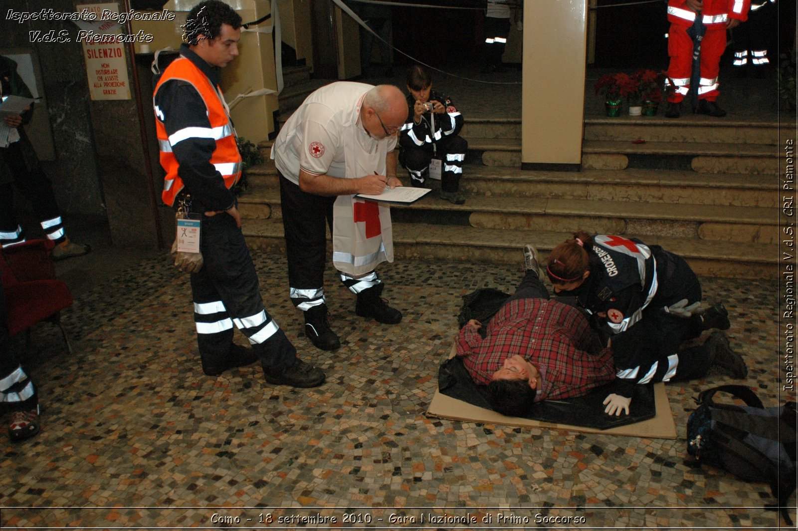 Como - 18 settembre 2010 - Gara Nazionale di Primo Soccorso -  Croce Rossa Italiana - Ispettorato Regionale Volontari del Soccorso Piemonte