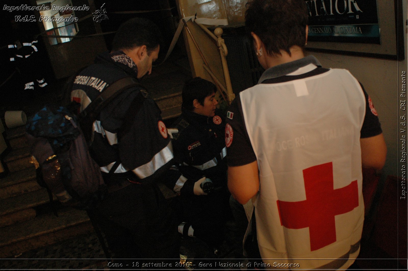 Como - 18 settembre 2010 - Gara Nazionale di Primo Soccorso -  Croce Rossa Italiana - Ispettorato Regionale Volontari del Soccorso Piemonte