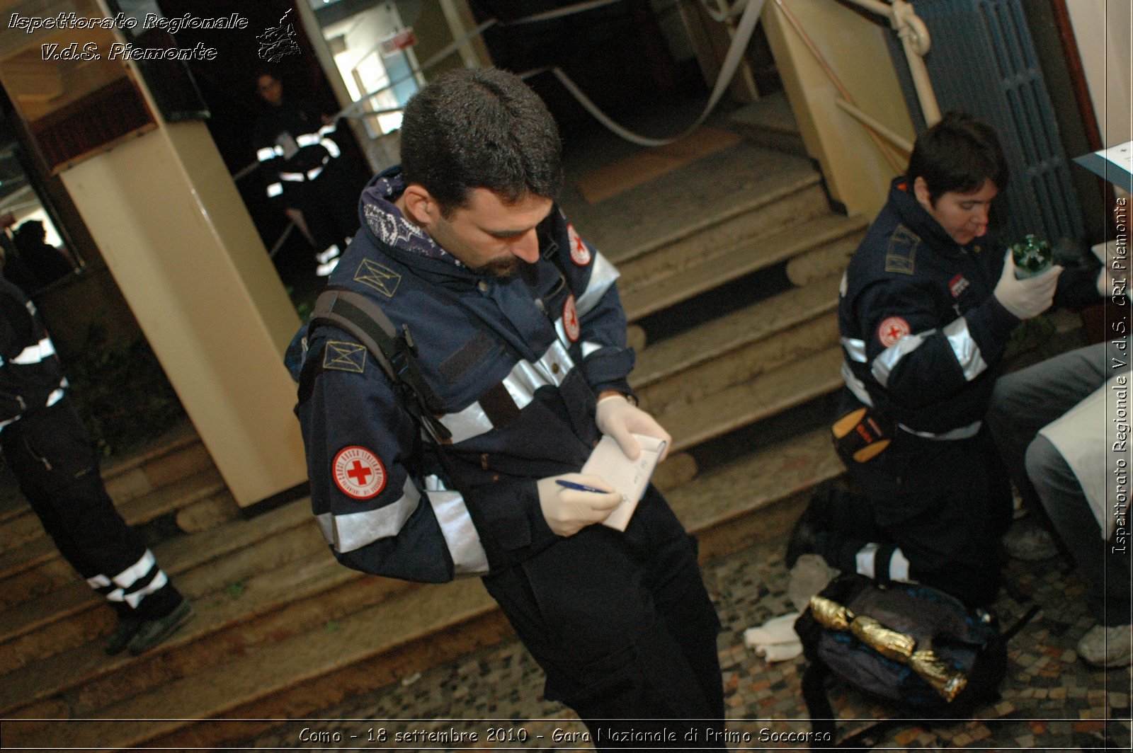 Como - 18 settembre 2010 - Gara Nazionale di Primo Soccorso -  Croce Rossa Italiana - Ispettorato Regionale Volontari del Soccorso Piemonte