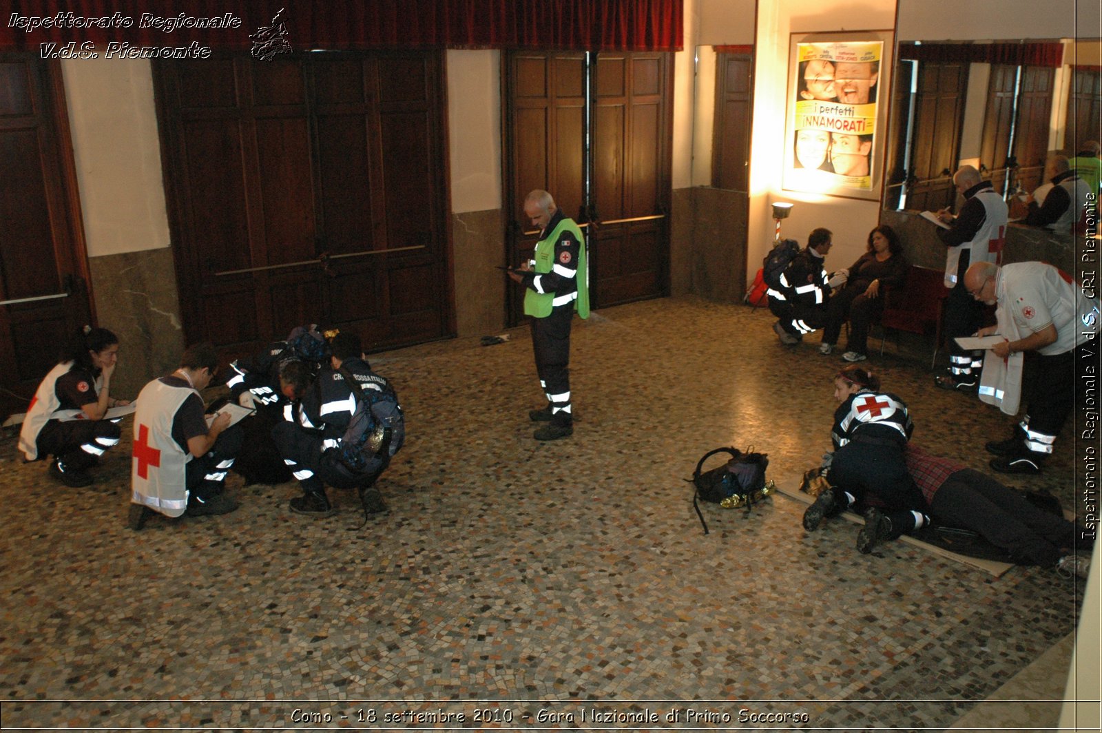 Como - 18 settembre 2010 - Gara Nazionale di Primo Soccorso -  Croce Rossa Italiana - Ispettorato Regionale Volontari del Soccorso Piemonte