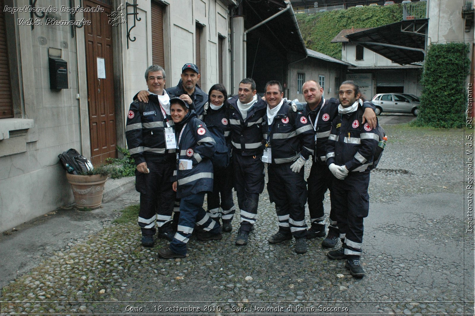 Como - 18 settembre 2010 - Gara Nazionale di Primo Soccorso -  Croce Rossa Italiana - Ispettorato Regionale Volontari del Soccorso Piemonte