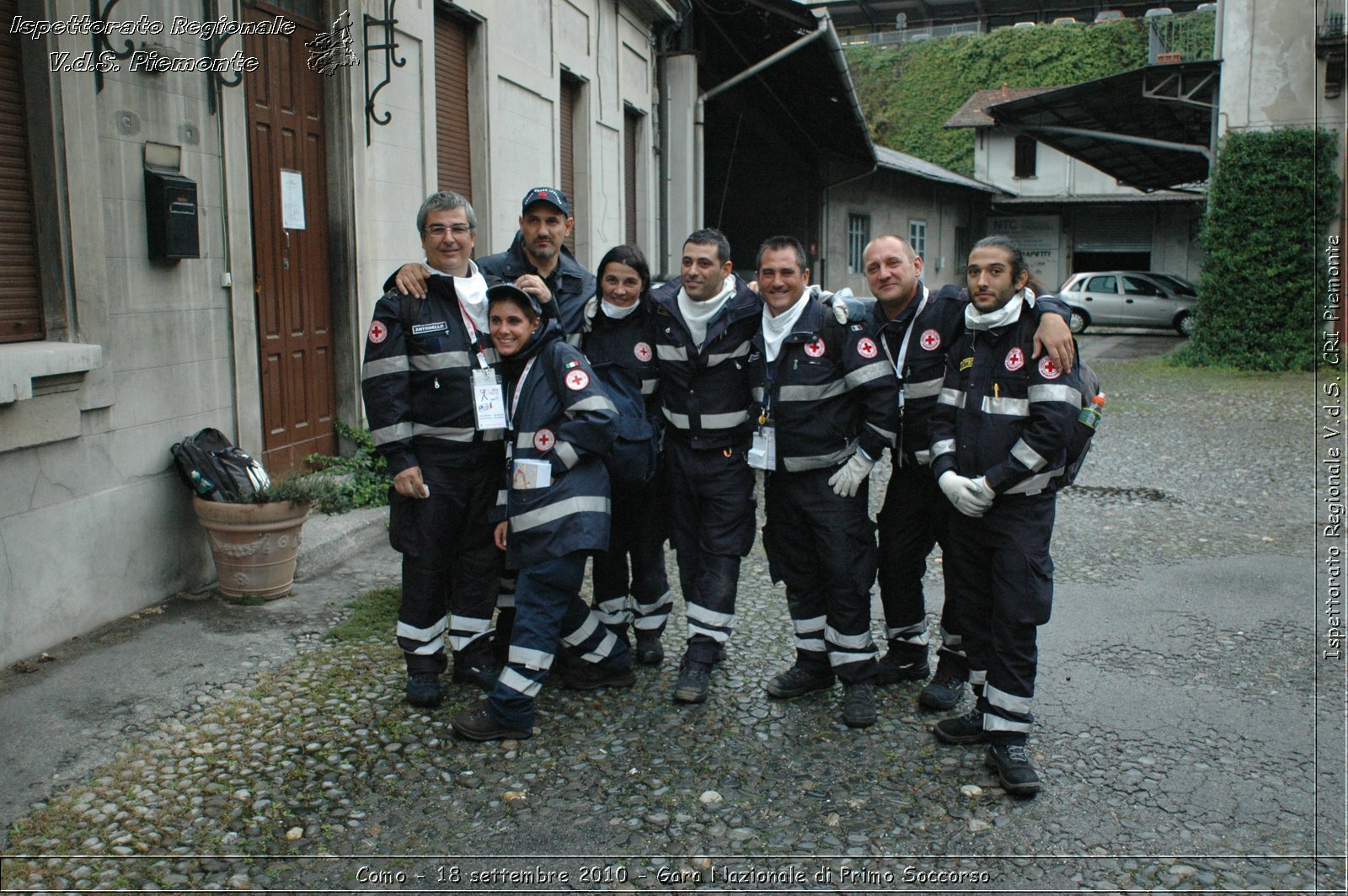 Como - 18 settembre 2010 - Gara Nazionale di Primo Soccorso -  Croce Rossa Italiana - Ispettorato Regionale Volontari del Soccorso Piemonte