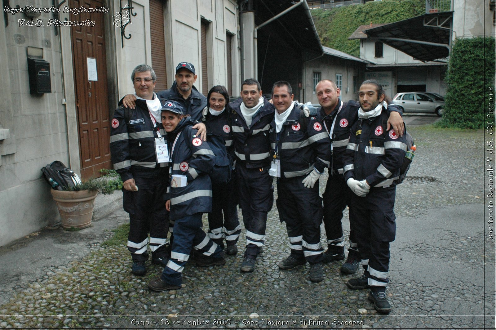 Como - 18 settembre 2010 - Gara Nazionale di Primo Soccorso -  Croce Rossa Italiana - Ispettorato Regionale Volontari del Soccorso Piemonte