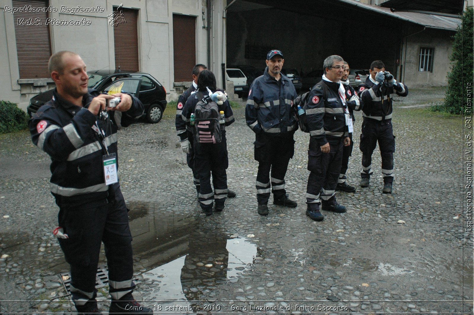 Como - 18 settembre 2010 - Gara Nazionale di Primo Soccorso -  Croce Rossa Italiana - Ispettorato Regionale Volontari del Soccorso Piemonte