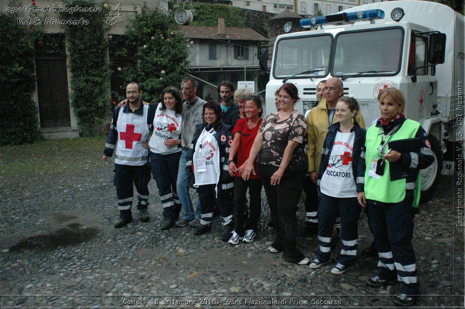 Como - 18 settembre 2010 - Gara Nazionale di Primo Soccorso -  Croce Rossa Italiana - Ispettorato Regionale Volontari del Soccorso Piemonte