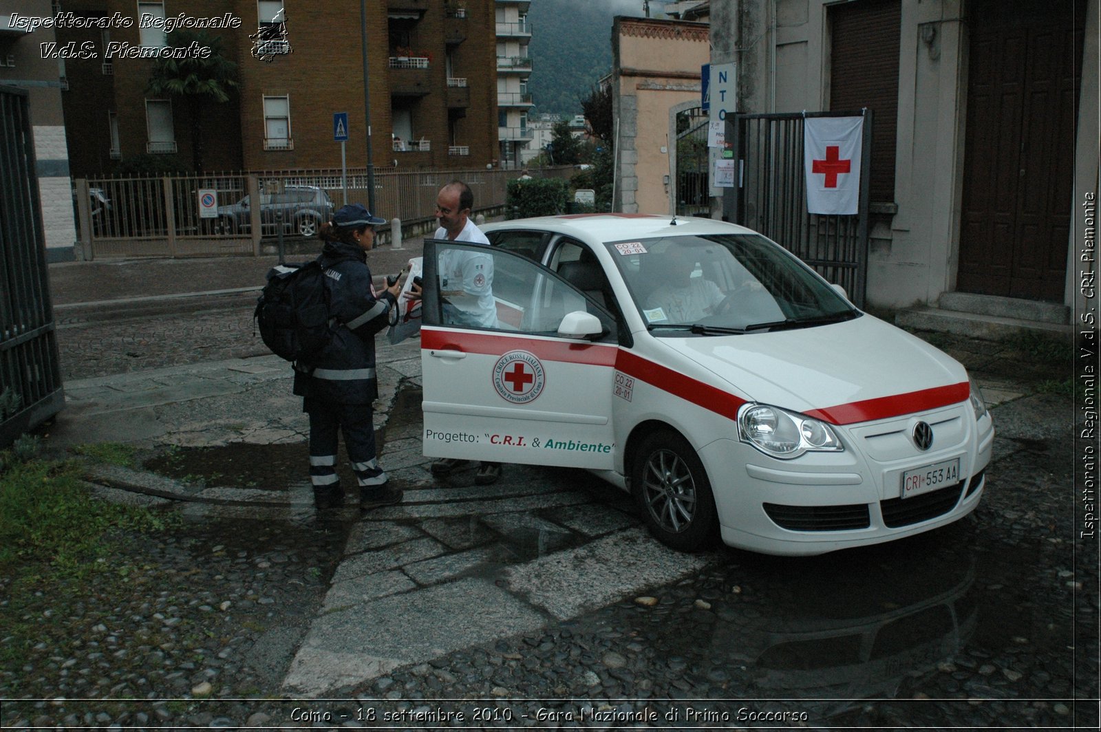 Como - 18 settembre 2010 - Gara Nazionale di Primo Soccorso -  Croce Rossa Italiana - Ispettorato Regionale Volontari del Soccorso Piemonte