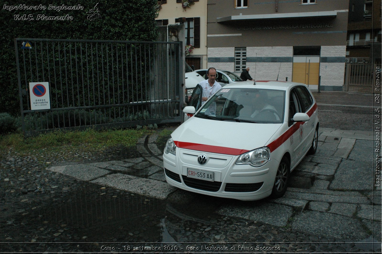 Como - 18 settembre 2010 - Gara Nazionale di Primo Soccorso -  Croce Rossa Italiana - Ispettorato Regionale Volontari del Soccorso Piemonte