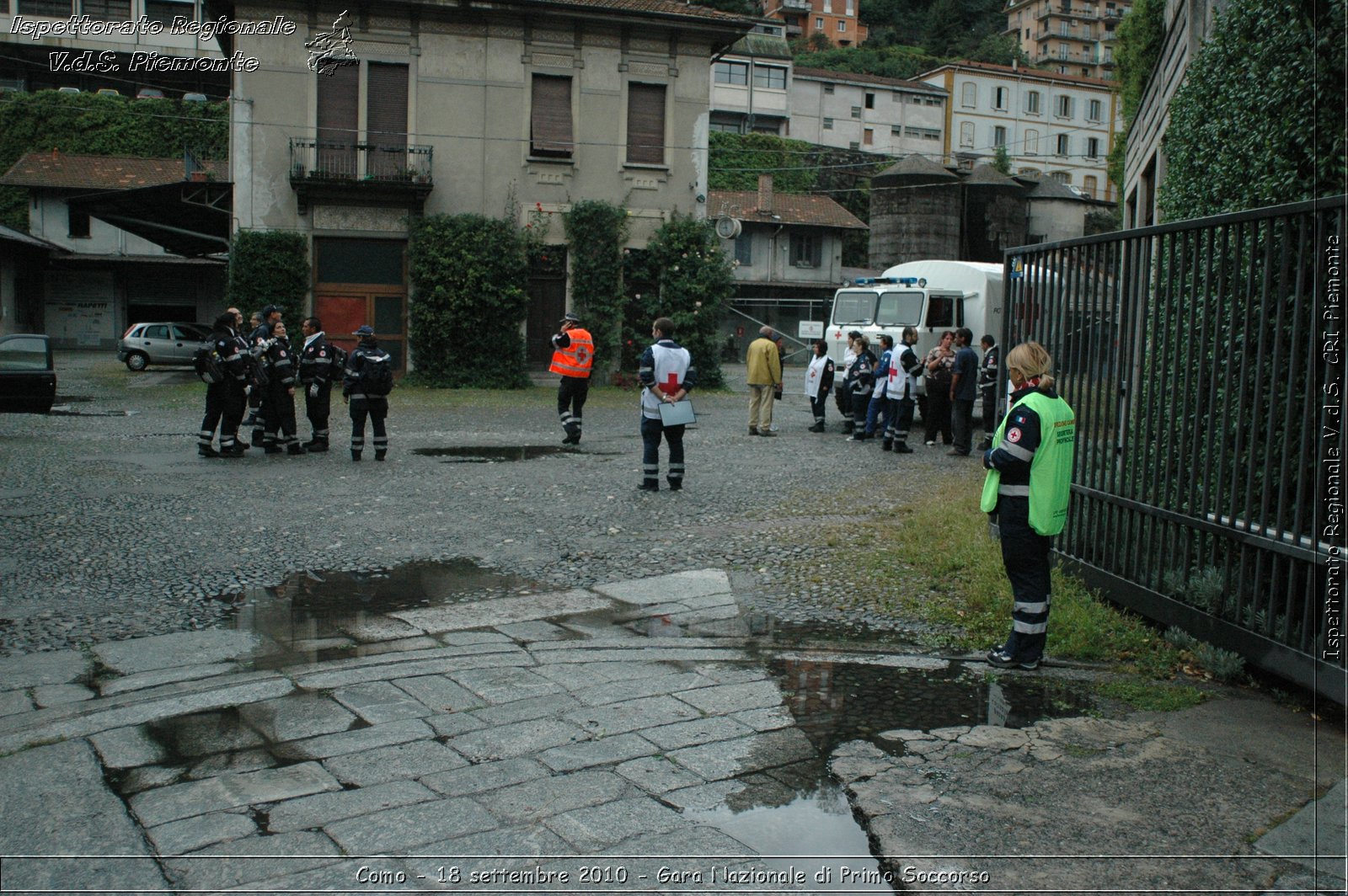 Como - 18 settembre 2010 - Gara Nazionale di Primo Soccorso -  Croce Rossa Italiana - Ispettorato Regionale Volontari del Soccorso Piemonte