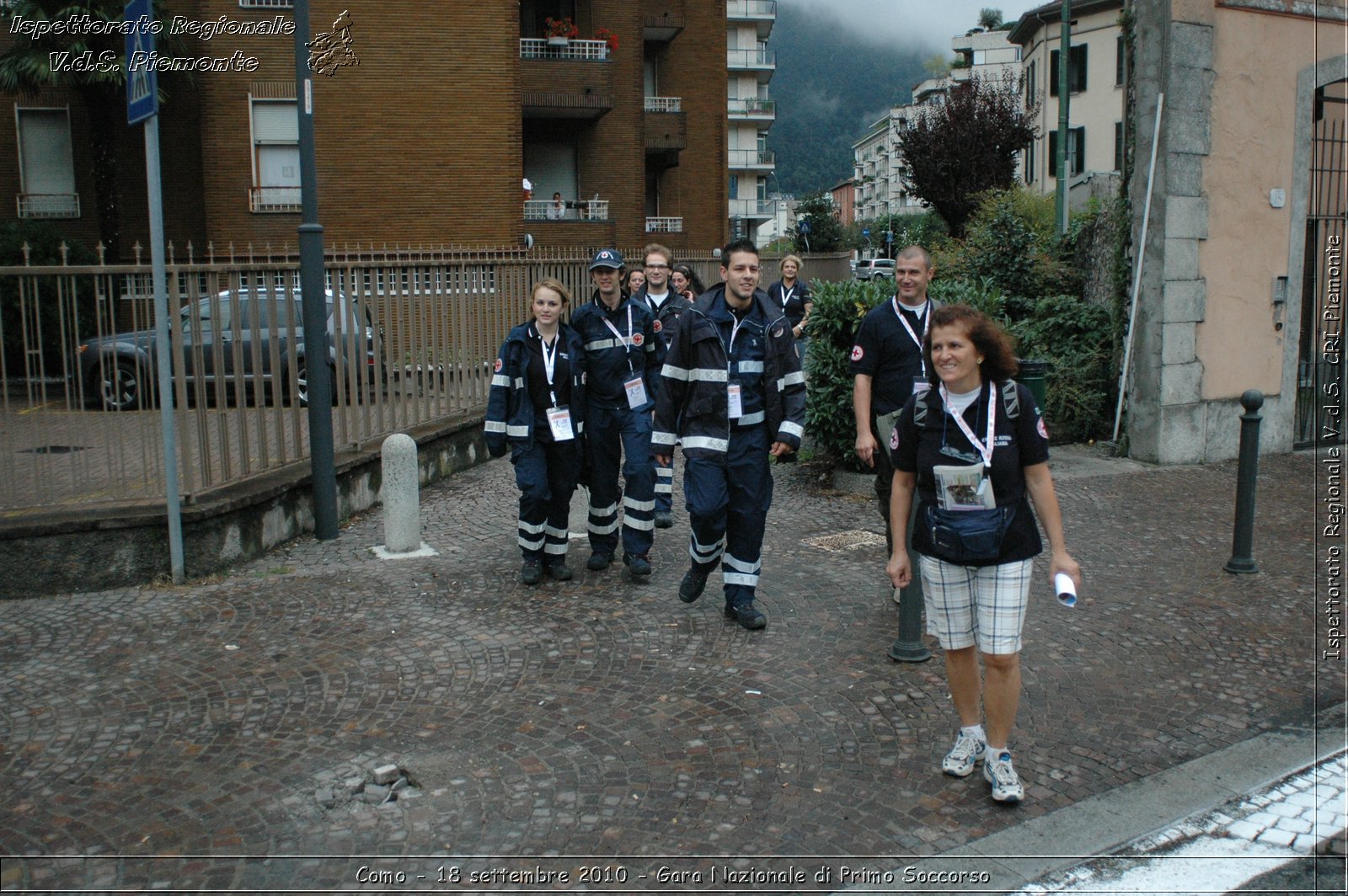 Como - 18 settembre 2010 - Gara Nazionale di Primo Soccorso -  Croce Rossa Italiana - Ispettorato Regionale Volontari del Soccorso Piemonte