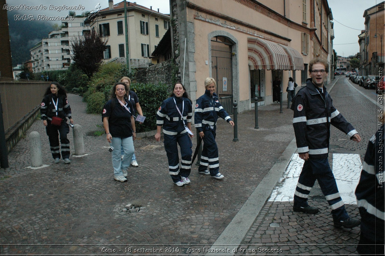 Como - 18 settembre 2010 - Gara Nazionale di Primo Soccorso -  Croce Rossa Italiana - Ispettorato Regionale Volontari del Soccorso Piemonte