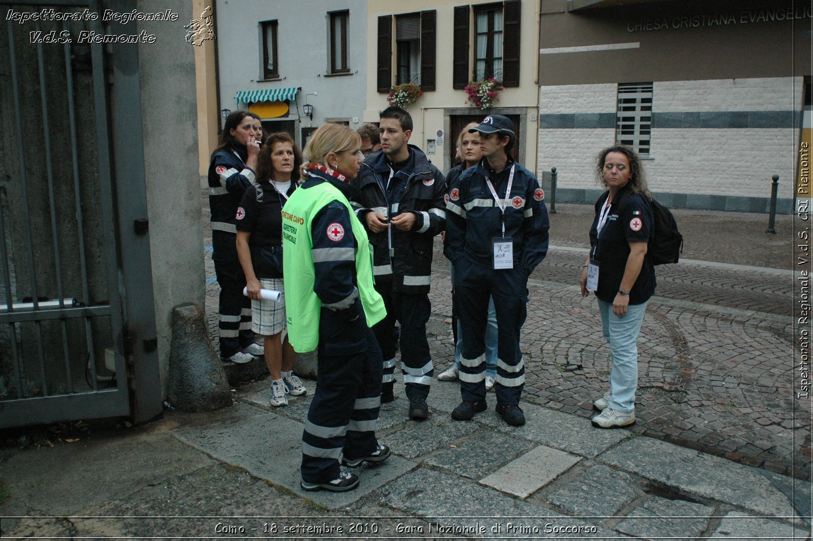 Como - 18 settembre 2010 - Gara Nazionale di Primo Soccorso -  Croce Rossa Italiana - Ispettorato Regionale Volontari del Soccorso Piemonte