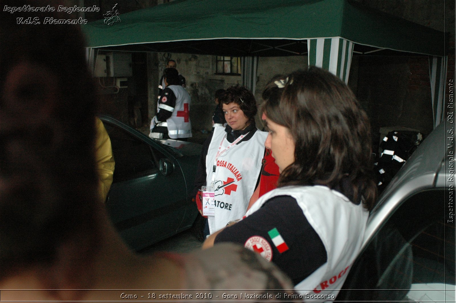 Como - 18 settembre 2010 - Gara Nazionale di Primo Soccorso -  Croce Rossa Italiana - Ispettorato Regionale Volontari del Soccorso Piemonte