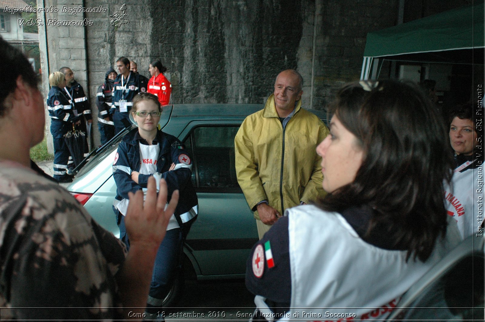 Como - 18 settembre 2010 - Gara Nazionale di Primo Soccorso -  Croce Rossa Italiana - Ispettorato Regionale Volontari del Soccorso Piemonte