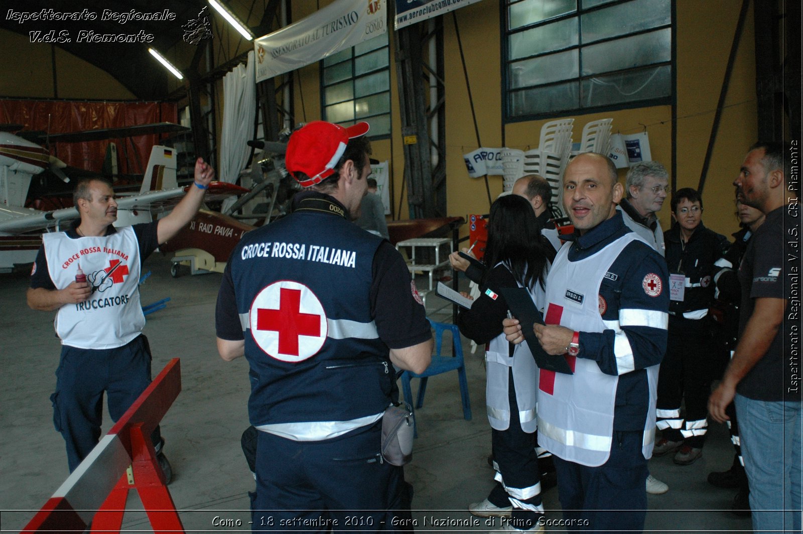 Como - 18 settembre 2010 - Gara Nazionale di Primo Soccorso -  Croce Rossa Italiana - Ispettorato Regionale Volontari del Soccorso Piemonte