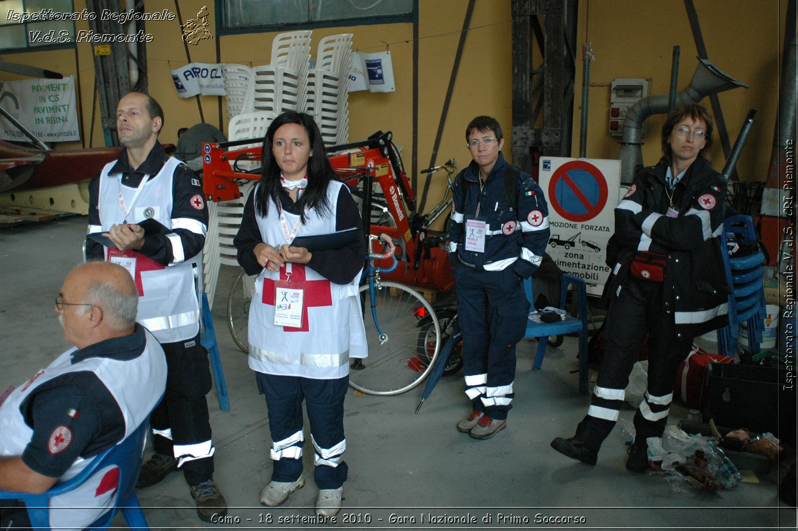 Como - 18 settembre 2010 - Gara Nazionale di Primo Soccorso -  Croce Rossa Italiana - Ispettorato Regionale Volontari del Soccorso Piemonte