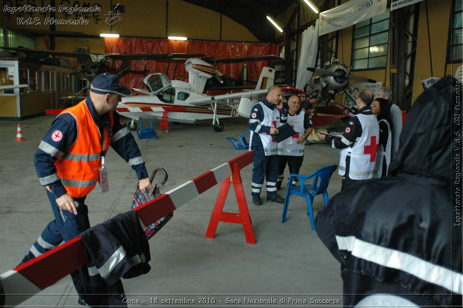 Como - 18 settembre 2010 - Gara Nazionale di Primo Soccorso -  Croce Rossa Italiana - Ispettorato Regionale Volontari del Soccorso Piemonte