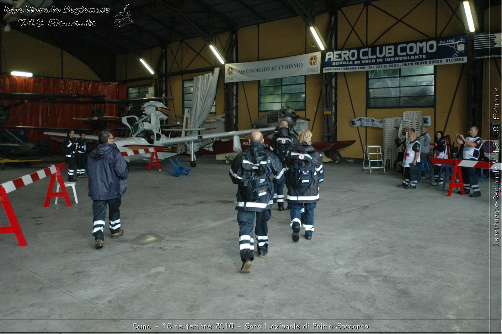 Como - 18 settembre 2010 - Gara Nazionale di Primo Soccorso -  Croce Rossa Italiana - Ispettorato Regionale Volontari del Soccorso Piemonte