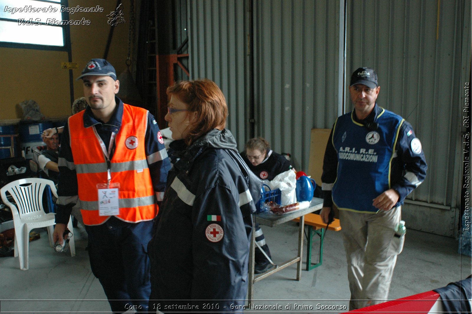 Como - 18 settembre 2010 - Gara Nazionale di Primo Soccorso -  Croce Rossa Italiana - Ispettorato Regionale Volontari del Soccorso Piemonte