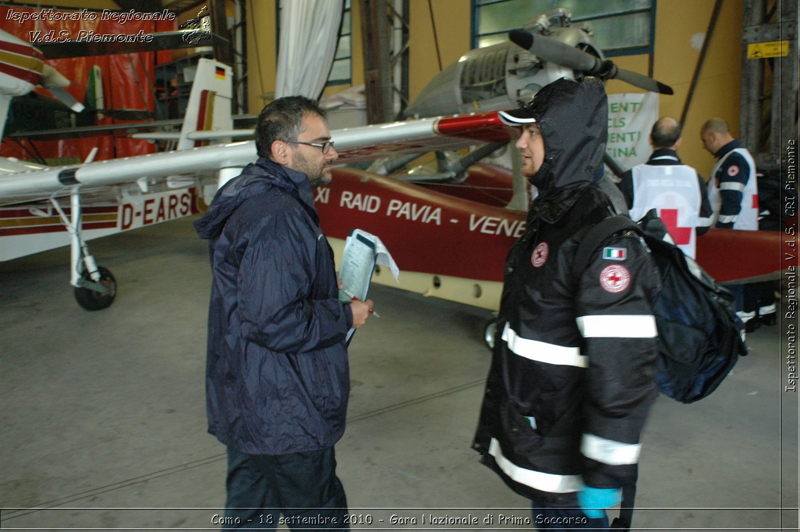 Como - 18 settembre 2010 - Gara Nazionale di Primo Soccorso -  Croce Rossa Italiana - Ispettorato Regionale Volontari del Soccorso Piemonte