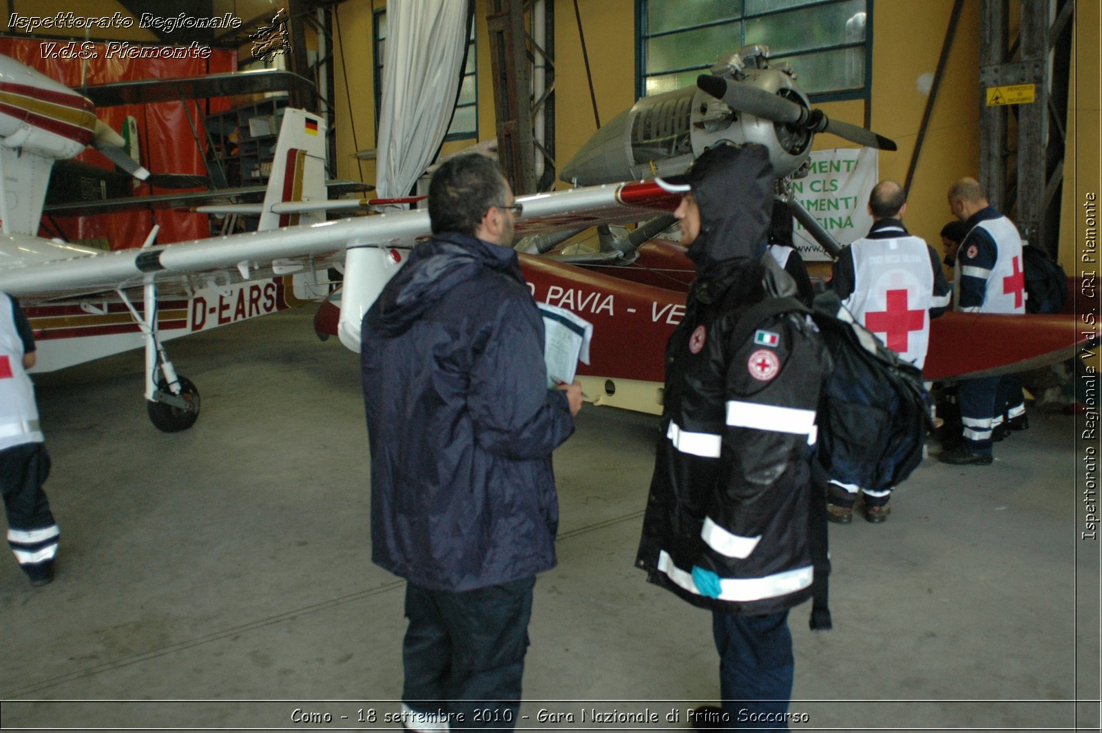 Como - 18 settembre 2010 - Gara Nazionale di Primo Soccorso -  Croce Rossa Italiana - Ispettorato Regionale Volontari del Soccorso Piemonte