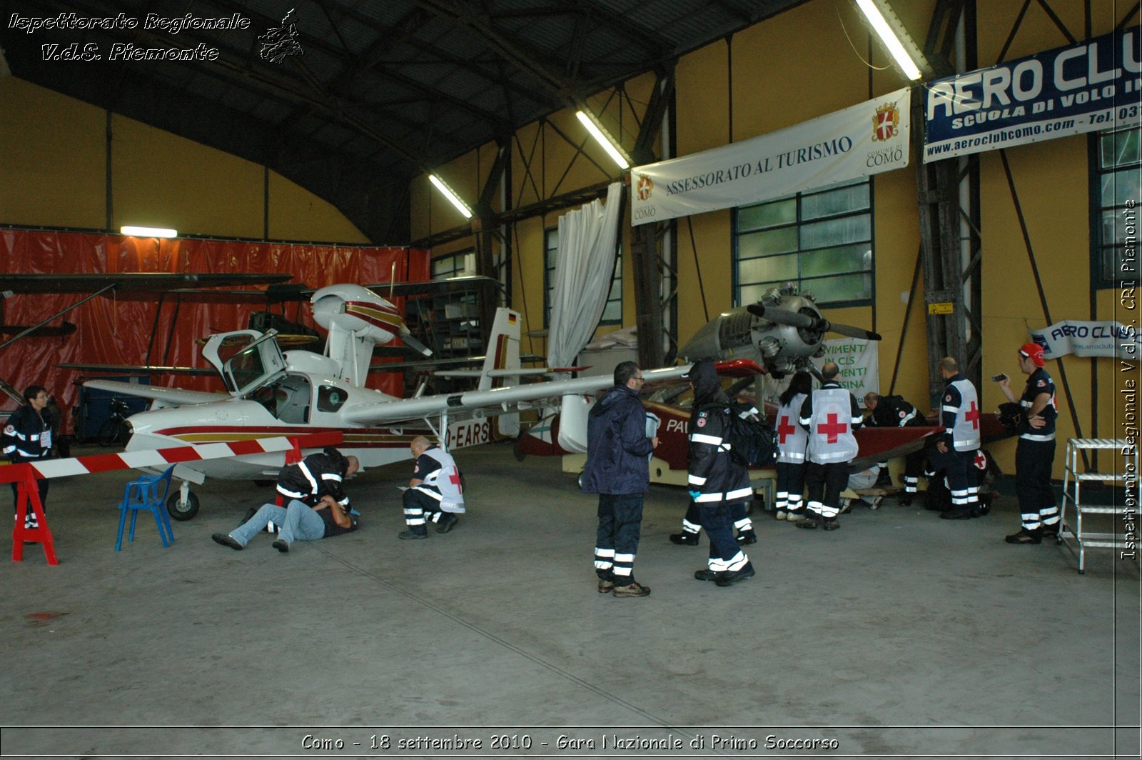 Como - 18 settembre 2010 - Gara Nazionale di Primo Soccorso -  Croce Rossa Italiana - Ispettorato Regionale Volontari del Soccorso Piemonte