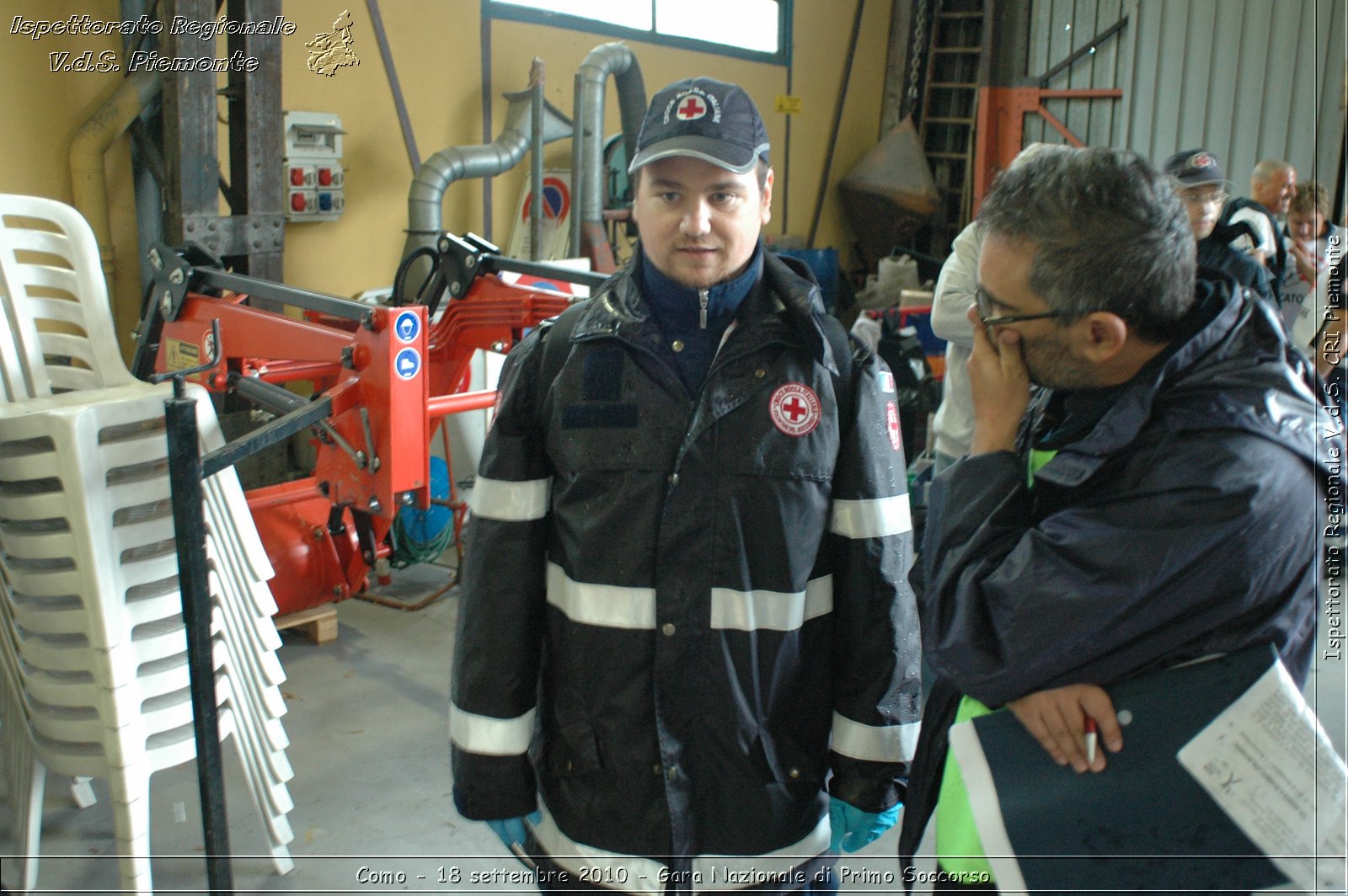 Como - 18 settembre 2010 - Gara Nazionale di Primo Soccorso -  Croce Rossa Italiana - Ispettorato Regionale Volontari del Soccorso Piemonte