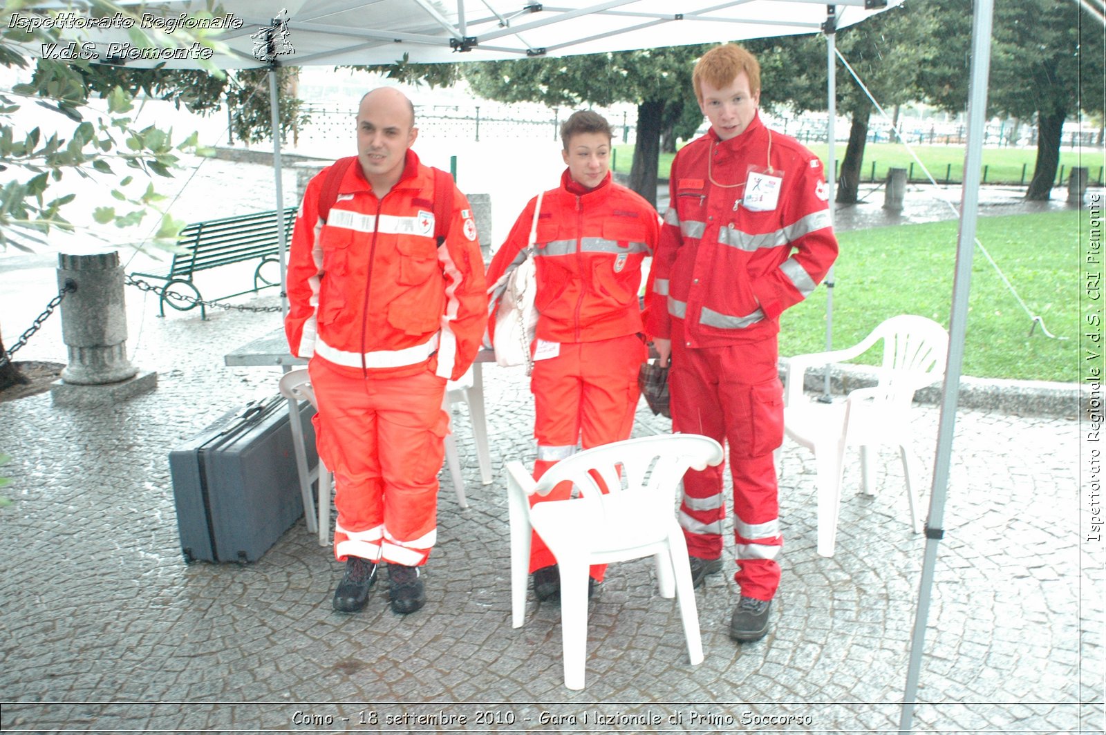 Como - 18 settembre 2010 - Gara Nazionale di Primo Soccorso -  Croce Rossa Italiana - Ispettorato Regionale Volontari del Soccorso Piemonte