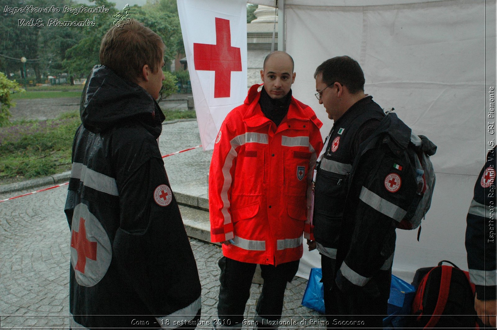 Como - 18 settembre 2010 - Gara Nazionale di Primo Soccorso -  Croce Rossa Italiana - Ispettorato Regionale Volontari del Soccorso Piemonte