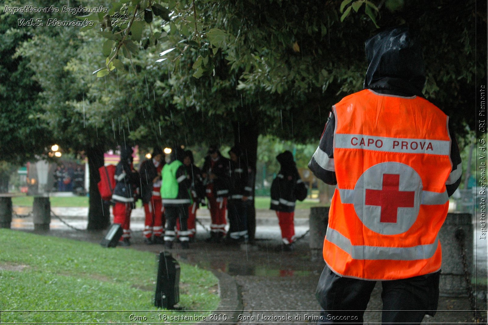 Como - 18 settembre 2010 - Gara Nazionale di Primo Soccorso -  Croce Rossa Italiana - Ispettorato Regionale Volontari del Soccorso Piemonte