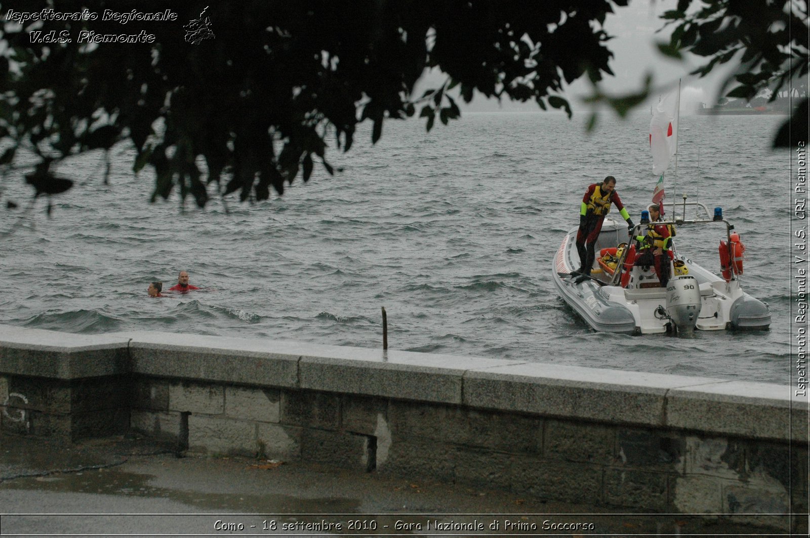 Como - 18 settembre 2010 - Gara Nazionale di Primo Soccorso -  Croce Rossa Italiana - Ispettorato Regionale Volontari del Soccorso Piemonte