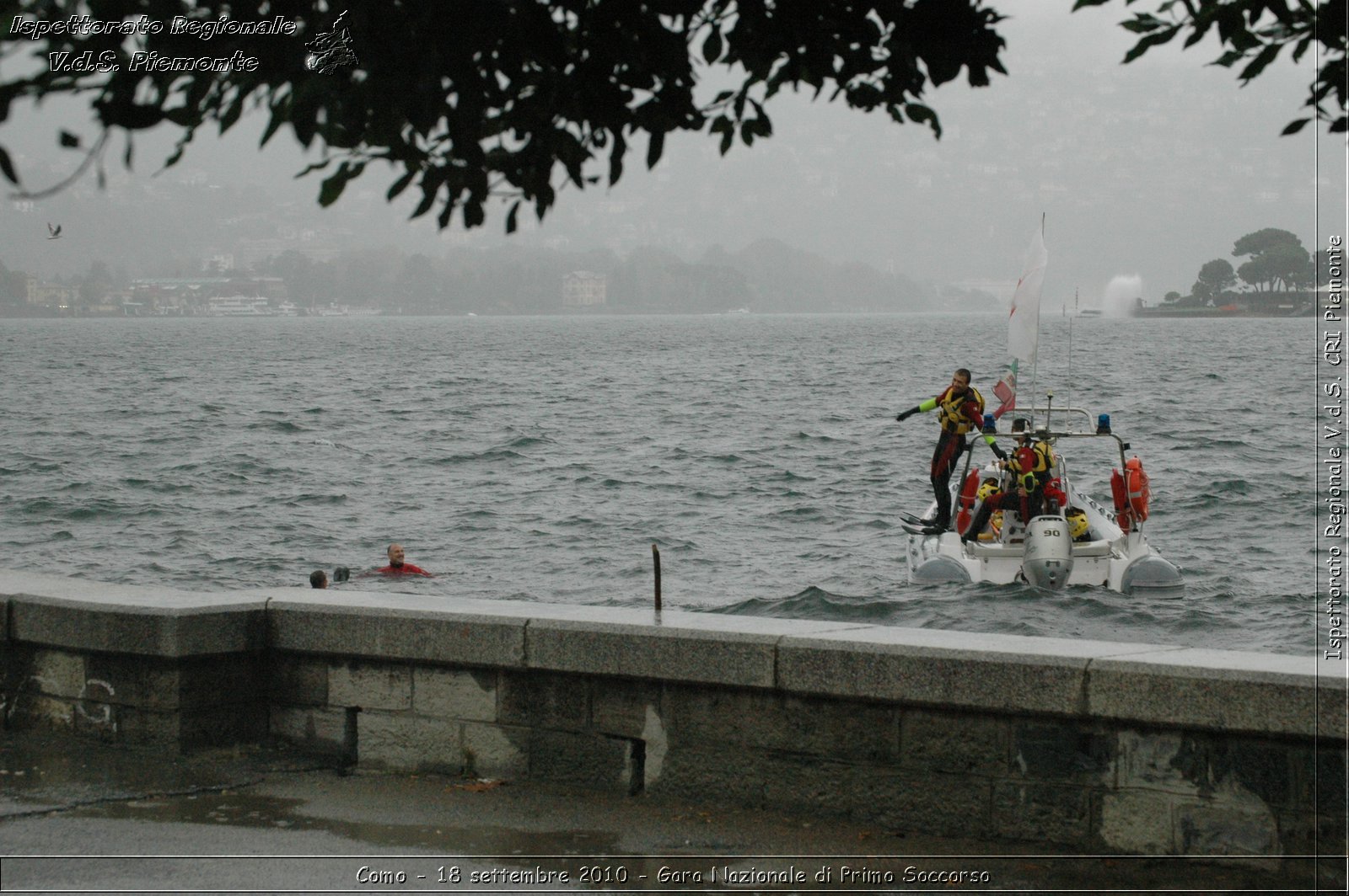 Como - 18 settembre 2010 - Gara Nazionale di Primo Soccorso -  Croce Rossa Italiana - Ispettorato Regionale Volontari del Soccorso Piemonte