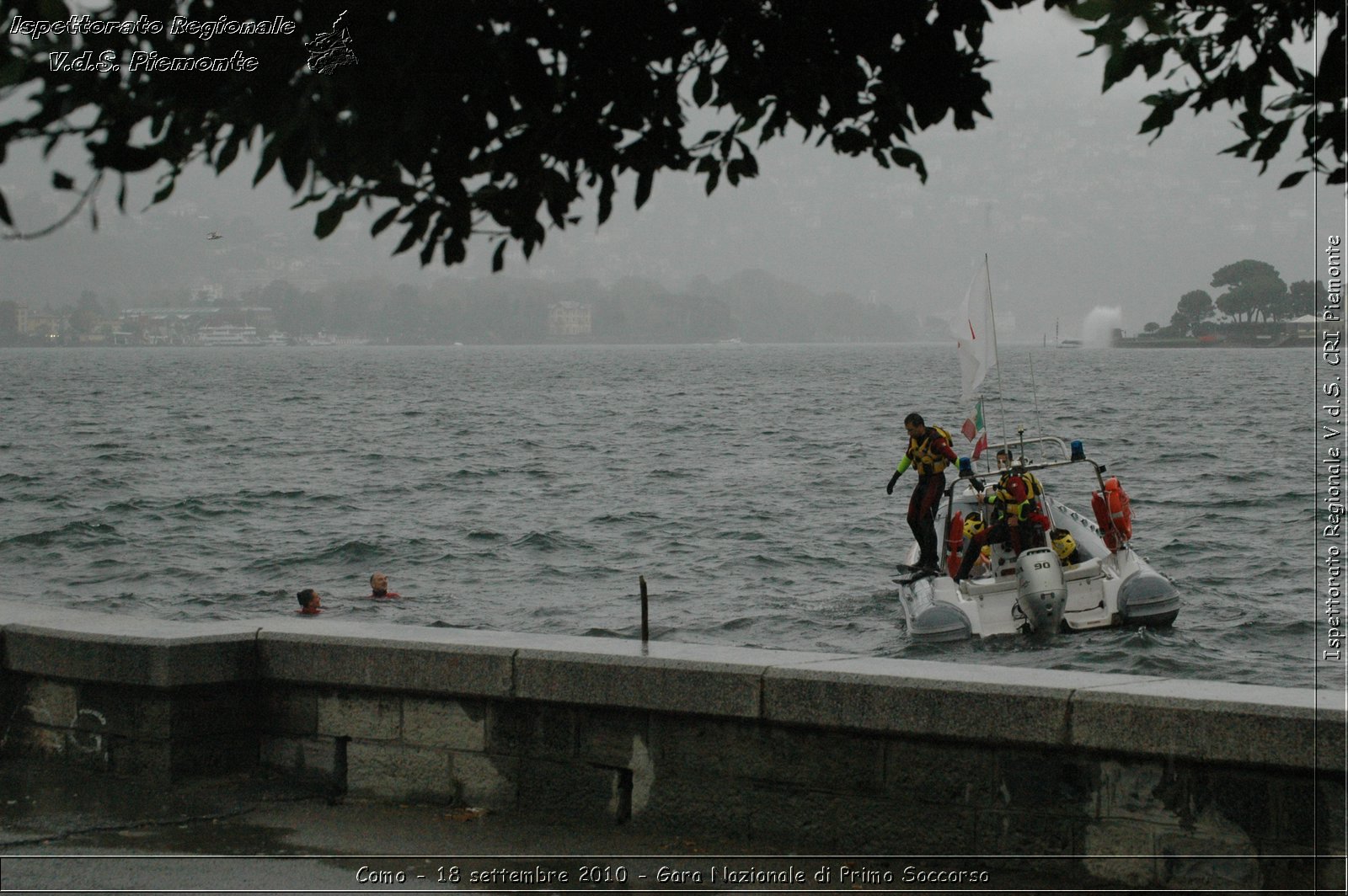 Como - 18 settembre 2010 - Gara Nazionale di Primo Soccorso -  Croce Rossa Italiana - Ispettorato Regionale Volontari del Soccorso Piemonte