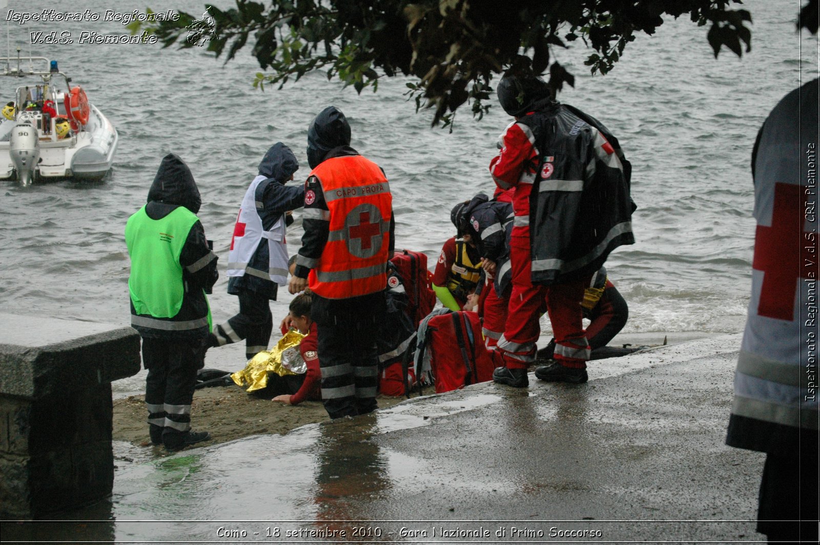 Como - 18 settembre 2010 - Gara Nazionale di Primo Soccorso -  Croce Rossa Italiana - Ispettorato Regionale Volontari del Soccorso Piemonte