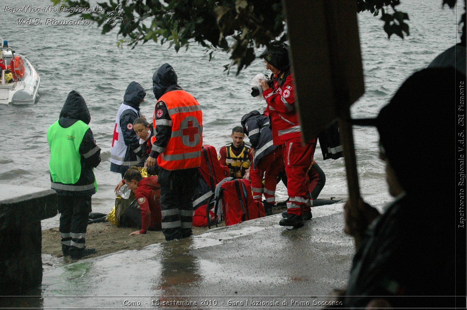 Como - 18 settembre 2010 - Gara Nazionale di Primo Soccorso -  Croce Rossa Italiana - Ispettorato Regionale Volontari del Soccorso Piemonte