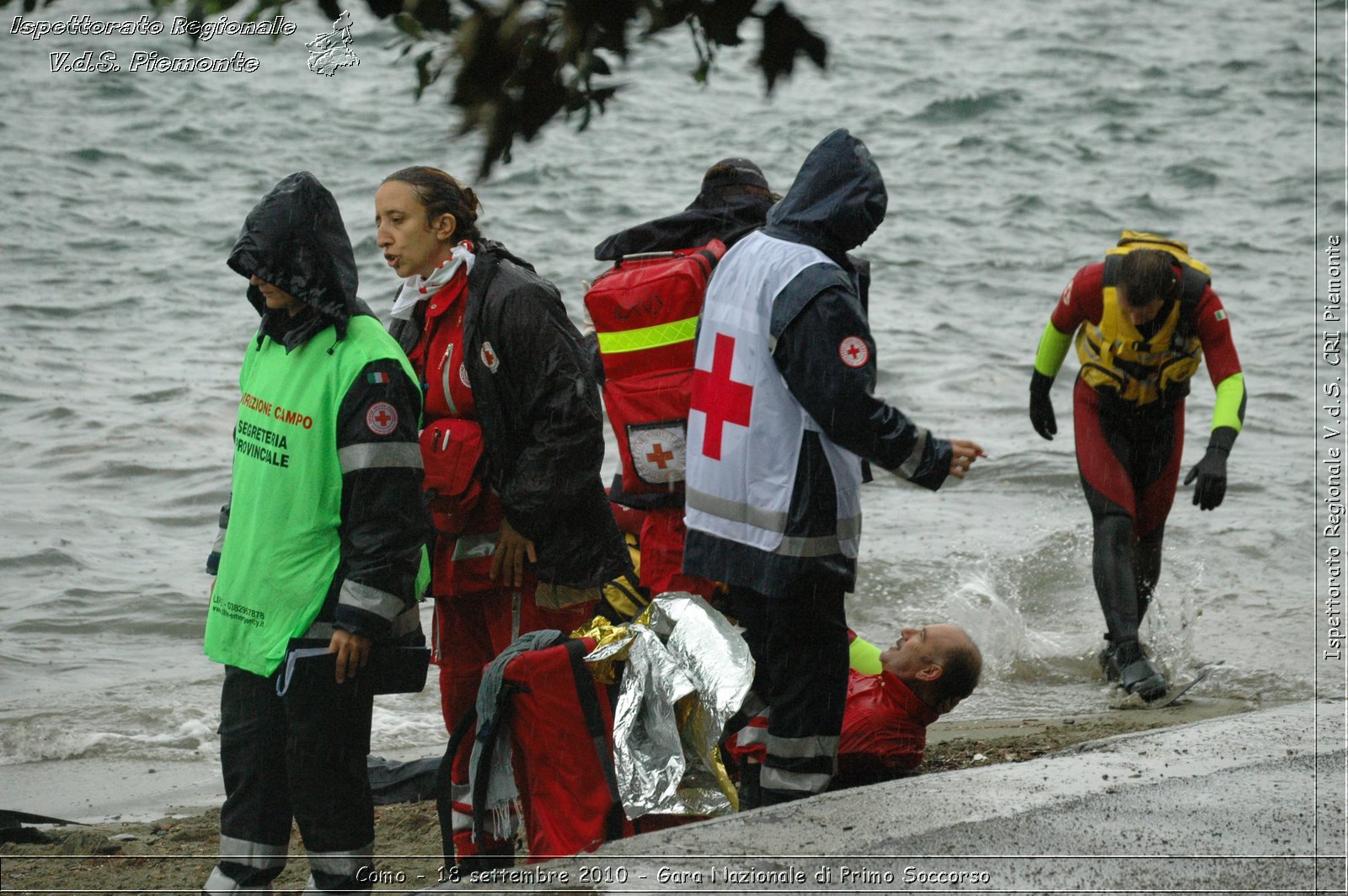 Como - 18 settembre 2010 - Gara Nazionale di Primo Soccorso -  Croce Rossa Italiana - Ispettorato Regionale Volontari del Soccorso Piemonte