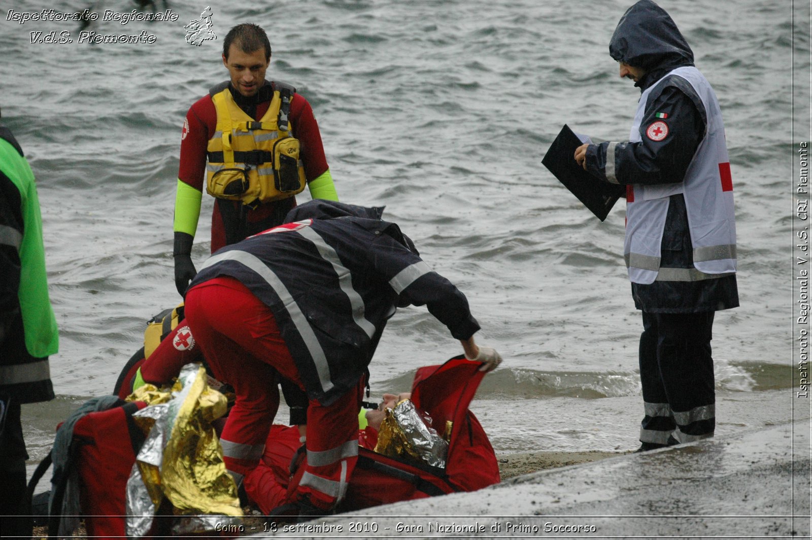 Como - 18 settembre 2010 - Gara Nazionale di Primo Soccorso -  Croce Rossa Italiana - Ispettorato Regionale Volontari del Soccorso Piemonte