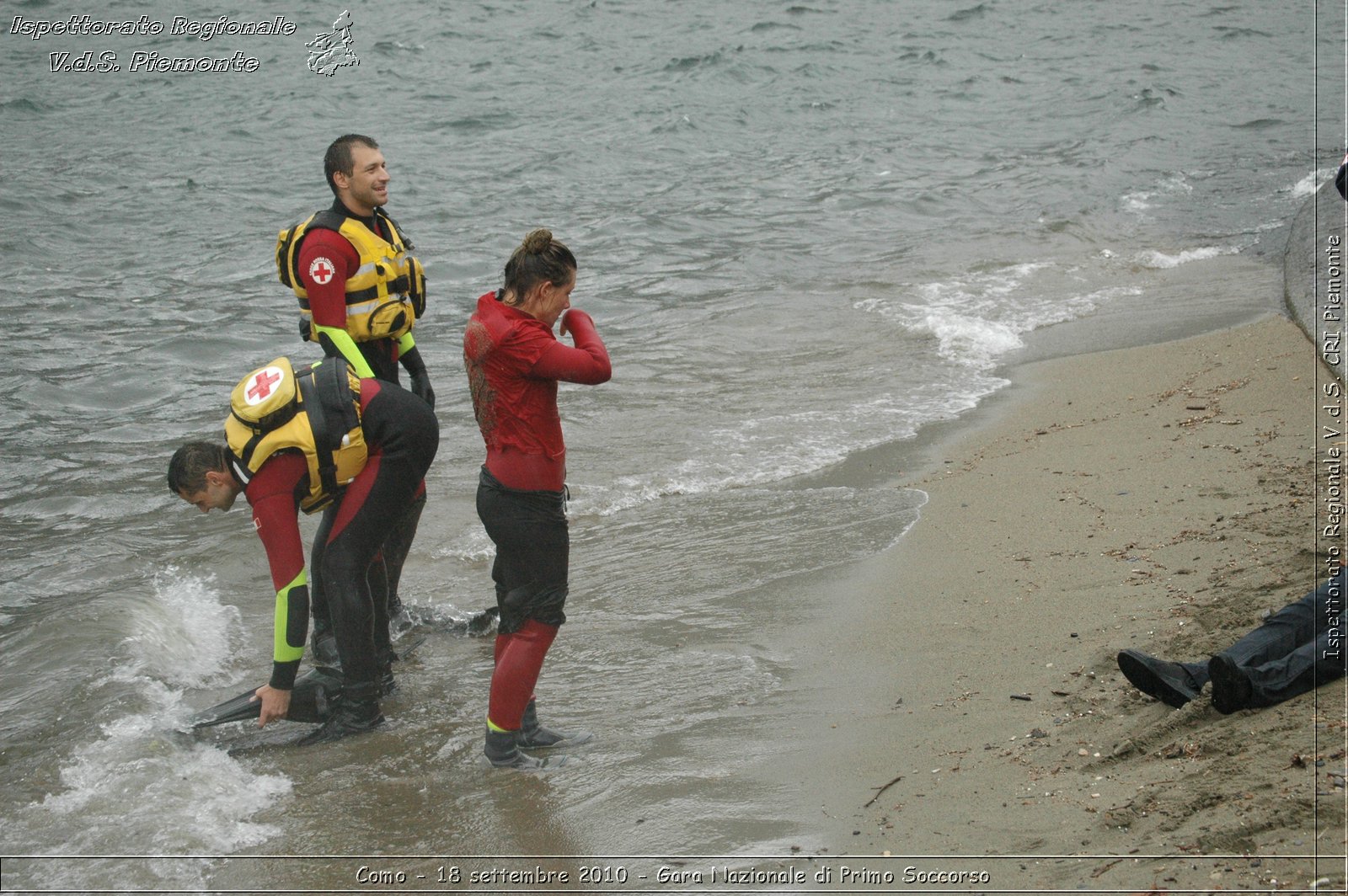 Como - 18 settembre 2010 - Gara Nazionale di Primo Soccorso -  Croce Rossa Italiana - Ispettorato Regionale Volontari del Soccorso Piemonte