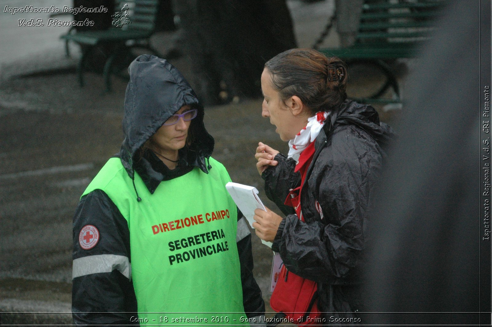 Como - 18 settembre 2010 - Gara Nazionale di Primo Soccorso -  Croce Rossa Italiana - Ispettorato Regionale Volontari del Soccorso Piemonte