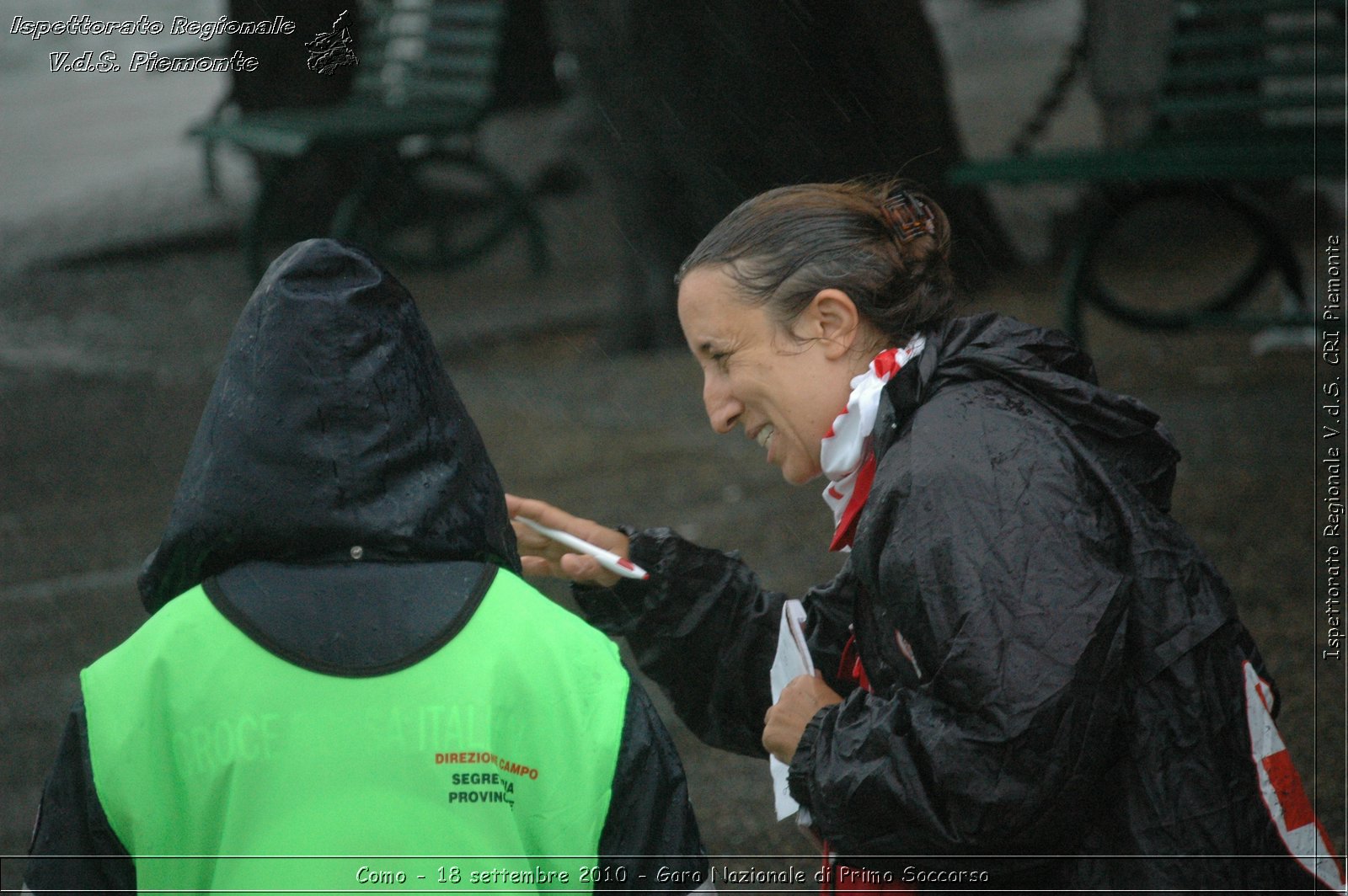 Como - 18 settembre 2010 - Gara Nazionale di Primo Soccorso -  Croce Rossa Italiana - Ispettorato Regionale Volontari del Soccorso Piemonte