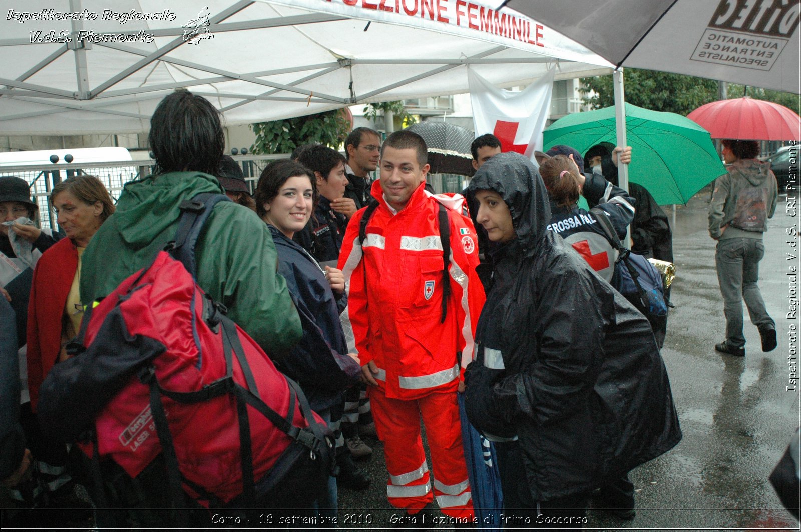 Como - 18 settembre 2010 - Gara Nazionale di Primo Soccorso -  Croce Rossa Italiana - Ispettorato Regionale Volontari del Soccorso Piemonte