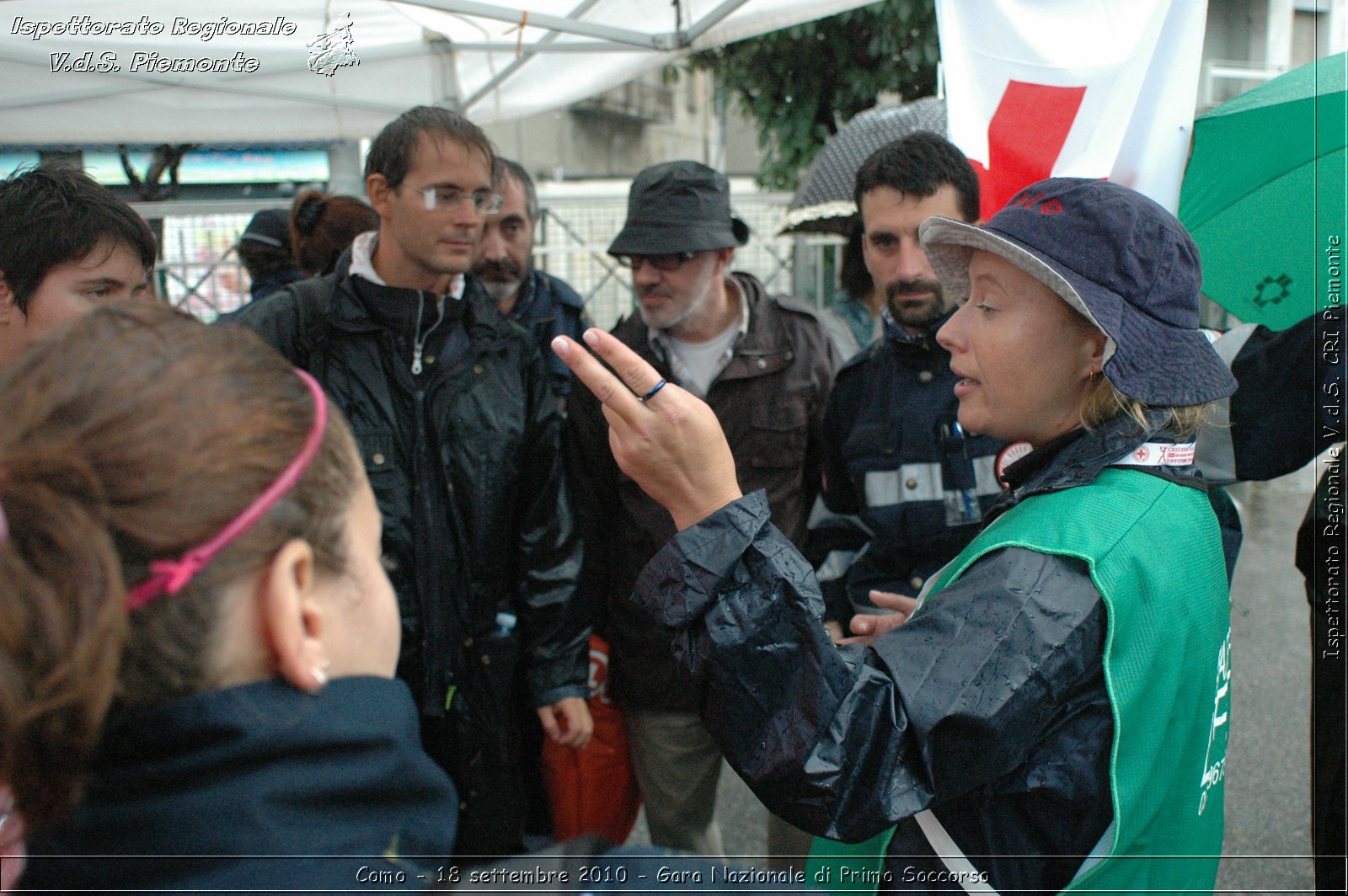 Como - 18 settembre 2010 - Gara Nazionale di Primo Soccorso -  Croce Rossa Italiana - Ispettorato Regionale Volontari del Soccorso Piemonte