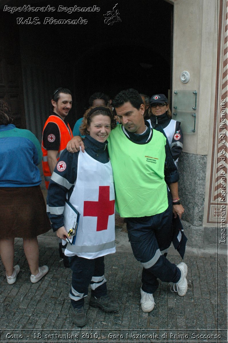 Como - 18 settembre 2010 - Gara Nazionale di Primo Soccorso -  Croce Rossa Italiana - Ispettorato Regionale Volontari del Soccorso Piemonte