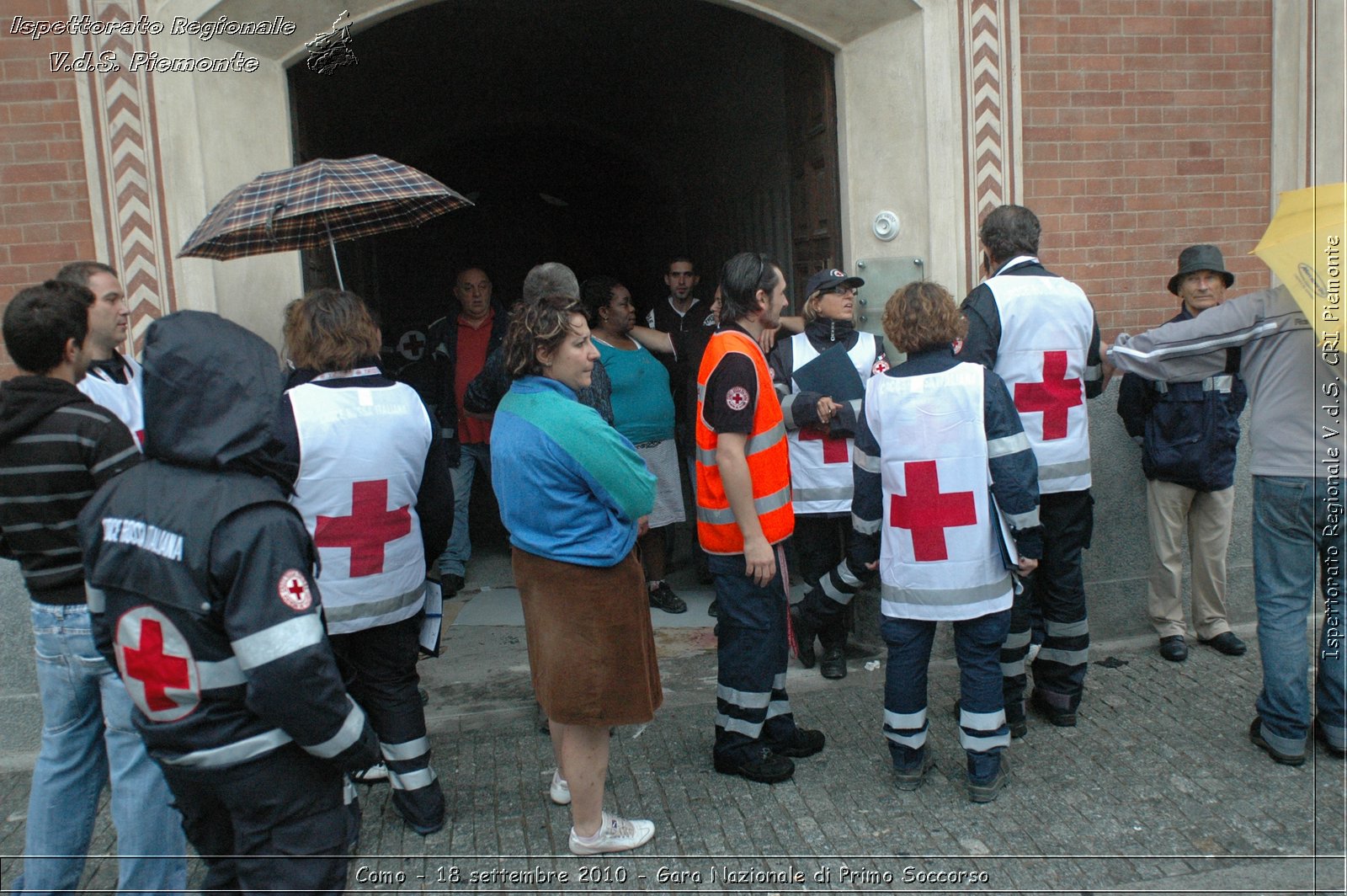 Como - 18 settembre 2010 - Gara Nazionale di Primo Soccorso -  Croce Rossa Italiana - Ispettorato Regionale Volontari del Soccorso Piemonte