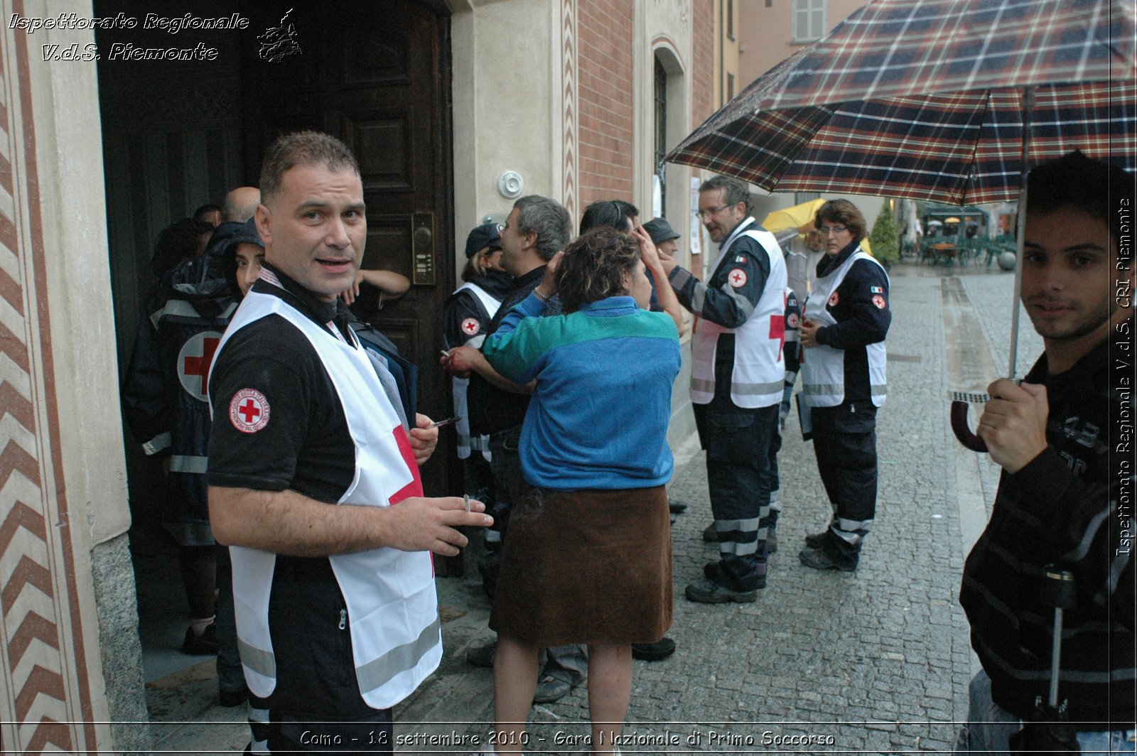 Como - 18 settembre 2010 - Gara Nazionale di Primo Soccorso -  Croce Rossa Italiana - Ispettorato Regionale Volontari del Soccorso Piemonte